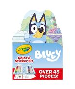 Crayola Bluey Art Kit for Kids 45pcs Coloring Book Stickers 4+ - $25.97 CAD