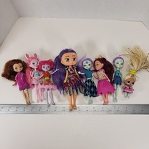Miscellaneous Dolls Lot of 8 - Enchantimals Boxy Girl and L.O.L. Mini - £9.53 GBP