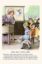 Mary Had a Little Lamb 20 x 30 Poster - £20.34 GBP