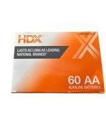 60-HDX AA BATTERIES ALKALINE  03/2035 BRAND NEW - $18.80