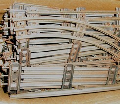Lionel POST-WAR O Gauge TRACK- 100 Assorted Sections Fair Mixed - £73.99 GBP