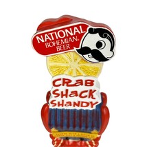 NATIONAL BOHEMIAN Natty Boh Crab Shack Shandy Craft Beer Tap Handle Balt... - £136.10 GBP