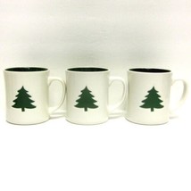 STARBUCKS COFFEE COMPANY LOT (3) 12 oz 2008 IVORY GREEN XMAS TREE COFFEE... - £28.72 GBP