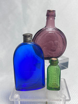 Bourjois James Madison Liquor 3 In 1 Oil Sample Colorful Glass Bottles Lot Of 3 - £31.92 GBP