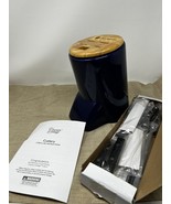 Country Cottage 8pc Knife Set &amp; Blue Knife Block  Kitchen Cutlery - $67.79 CAD