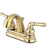 Kingston Brass Gkb5612Nml Naples 4&quot; Centerset Bathroom Faucet,, Polished... - £77.43 GBP