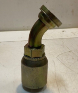 Parker 16F78-16-16 | KG | Crimp Hose Fitting 6-1/4&quot; H 19mm ID 52mm OD - $55.13 CAD