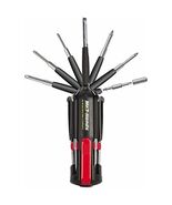 Apollo Tools DT1019 Mr. 7-Hands, Patented, 8 in 1 Screwdrivers with Work... - $42.96 CAD