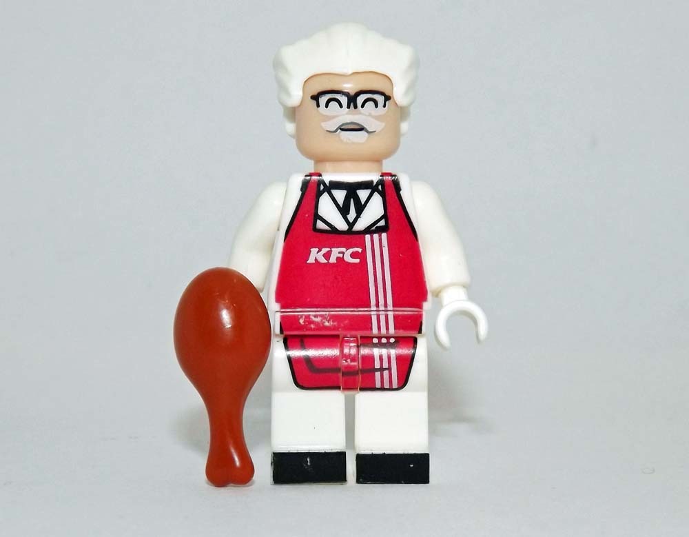 Minifigure Kfc Colonel Sanders Kentucky Fried Chicken US Seller - $7.98
