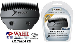 WAHL ULTIMATE COMPETITION Animal Pet Grooming X-BLOCK CLIPPER BLADE Bloc... - £55.94 GBP