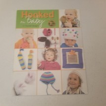 Hooked on Baby 11 Crochet Designs Leisure Arts Toys Accessories Sweater - £8.80 GBP