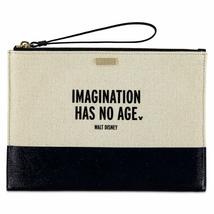 Disney &#39;&#39;Imagination Has No Age&#39;&#39; Canvas Clutch Bag Purse By Kate spade New York - £114.58 GBP