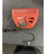  Milwaukee M12 12 Volt Charger Red Lithium-Ion 48-59-2401 - $19.99