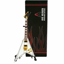 NEW 2021 Axe Heaven Randy Rhoads White Flying V 1:4 Miniature Guitar Rep... - £38.93 GBP