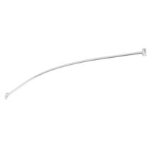 Signature Hardware 466765 66&quot; Curved Brass Shower Rod - Chrome - $80.90