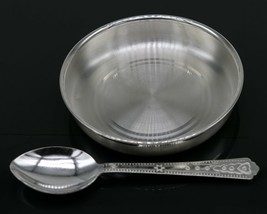 999 Fine silver handmade silver vessels, silver utensils, silver baby plate,tray - £176.17 GBP