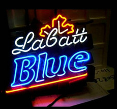 New Labatt Blue Artwork Beer Neon Sign 24&quot;x20&quot; Poster Light - £199.37 GBP