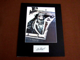 Alan Shepard Apollo 14 Nasa Astronaut Signed Auto Vtg Cut With Matted Photo Jsa - $395.99