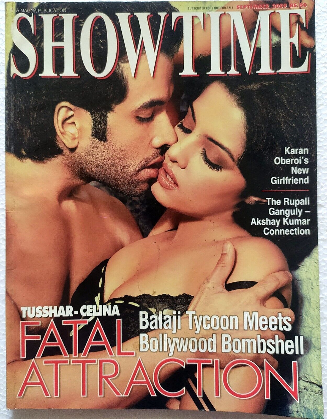 Showtime Sep 2009 Tushar Celina Rupali Mugdha Karan Kulraj Pia Bruna Kavita - $15.99