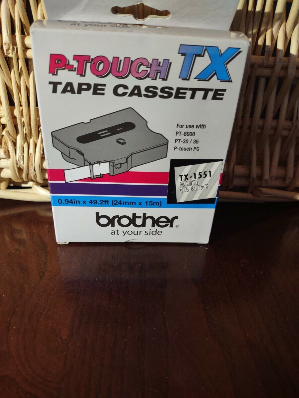 Primary image for P-touch TX Tape Cassette Brother 0.94 In X 49.2ft.