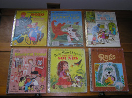 Vintage Lot Of Rags Poky Little Puppy First Book Of Sound Little Golden - £14.14 GBP