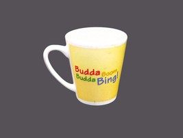 East Side Marios coffee or tea mug. Trademark tagline Budda Boom, Budda Bing. - £31.10 GBP