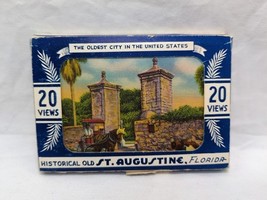 Historical Old St. Augustine Florida 20 Views Postcards - $17.81