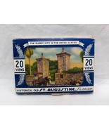 Historical Old St. Augustine Florida 20 Views Postcards - $24.43 CAD