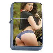 Country Pin Up Girls D14 Flip Top Dual Torch Lighter Wind Resistant - £13.25 GBP