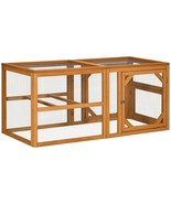 PawHut 55 Chicken Coop Expansion: Run &amp; House - $258.48 CAD