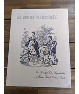 La Mode Illustree Portfolio 4 Beautiful Color Reproductions French Costu... - $55.44