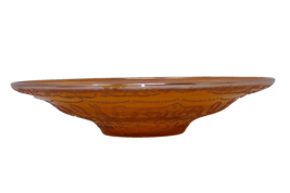 Federal Amber Marigold Carnival Depression Glass Low Shallow 11" Console... - $19.99