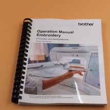 Brother Innov-is XP2 Embroidery Instruction Manual Full Color with Protective Co - £19.66 GBP