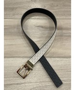 Michael Kors Twist Reversible Belt Women&#39;s Small Gold Buckle NWT - €25,32 EUR