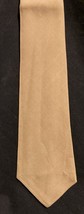 U.S. Army uniform neck tie-Vtg Solid Khaki Tan 3.5&quot; Width 47&quot; Length  PE... - £16.48 GBP