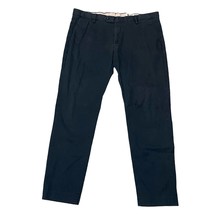 NN07 No Nationality Theo 1178 Chino Dress Pants Trousers Navy Blue - Size 38/32 - £27.23 GBP
