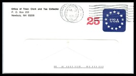US Cover - Town Clerk &amp; Tax Collector, Newbury / Manchester, New Hampshire Q16 - £2.31 GBP
