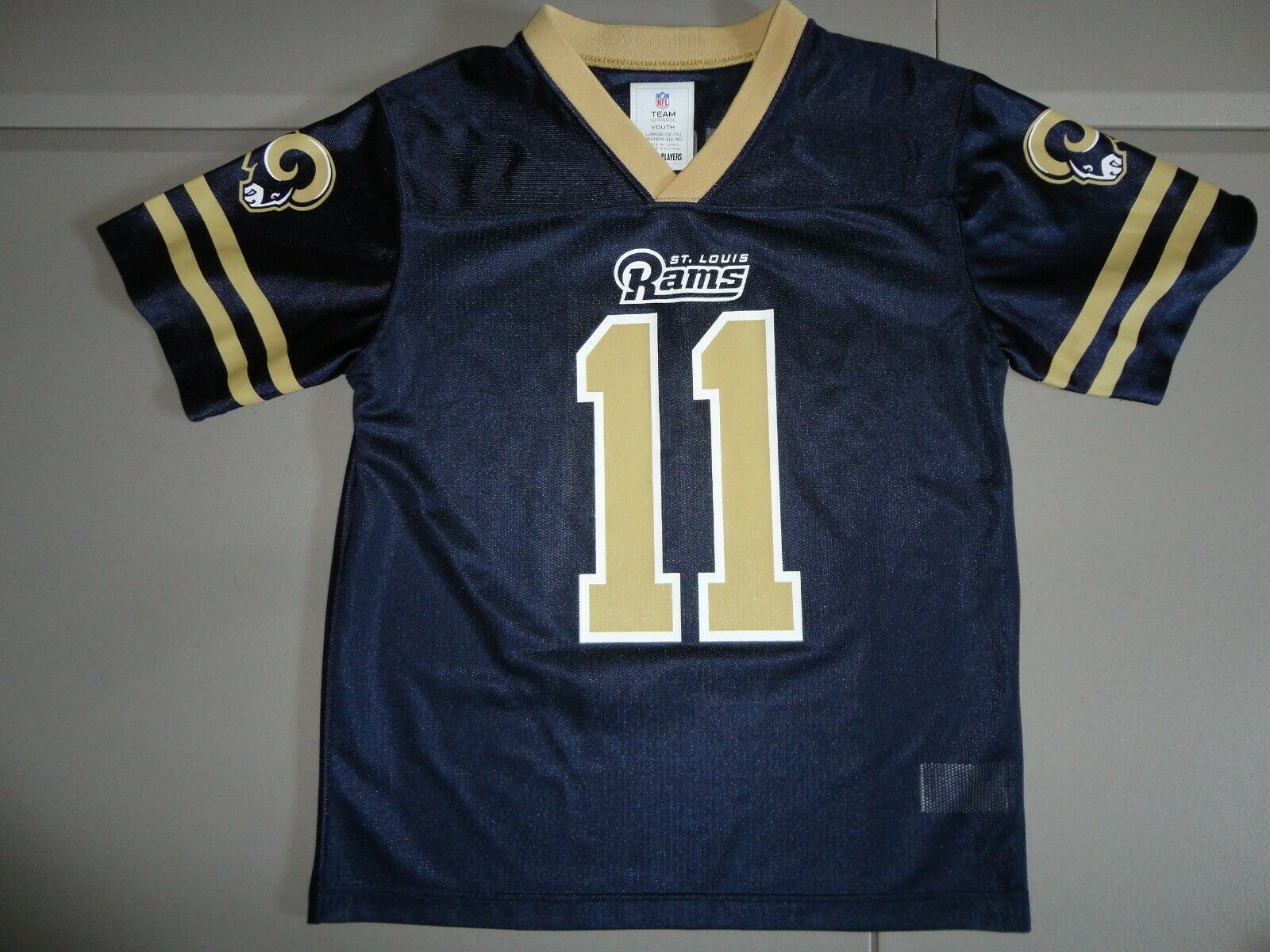 Primary image for Blue St. Louis Rams #11 Tavon Austin NFL Screen Football Jersey Youth L (12-14) 