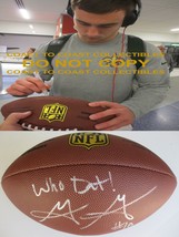 GARRETT GRAYSON,NEW ORLEANS SAINTS,SIGNED,AUTOGRAPHED,DUKE FOOTBALL,COA,... - £86.84 GBP