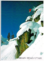 Postcard Utah Brian Head Skiing Daredevil  Photoprint 5 x 7 Ins. - $5.86