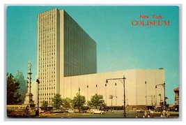 The Coliseum Building New York City NY UNP Chrome Postcard N24 - £2.34 GBP