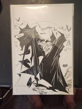 Batman 423 black white mcfarlane sketch spectral comics dc comic book re... - $55.14