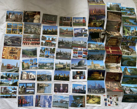 Lot 70 Postcards Big London Europe- Mostly Unused 1990-2000 - $24.74