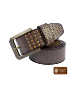 Vintage Western Studded Leather Belt: Handcrafted Cowboy Style - $2,924.58 MXN