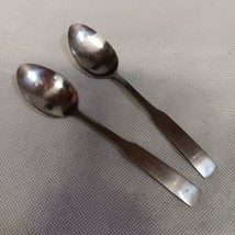 Stanley Roberts Plymouth Cove Teaspoons 2 Stainless Steel 6.25&quot; Satin Rogers - £5.46 GBP