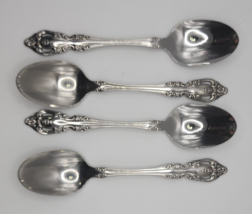 Oneida Community Stainless Brahms Oval Soup Spoon 6 7/8&quot; - Set of 4 - £18.97 GBP