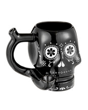 Fashioncraft Novelty Mug - Black Skull - $20.90