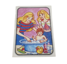 VINTAGE 1983 MATTEL FIGURINE PANINI BARBIE ALBUM STICKER NOS NEW OLD STO... - $4.75