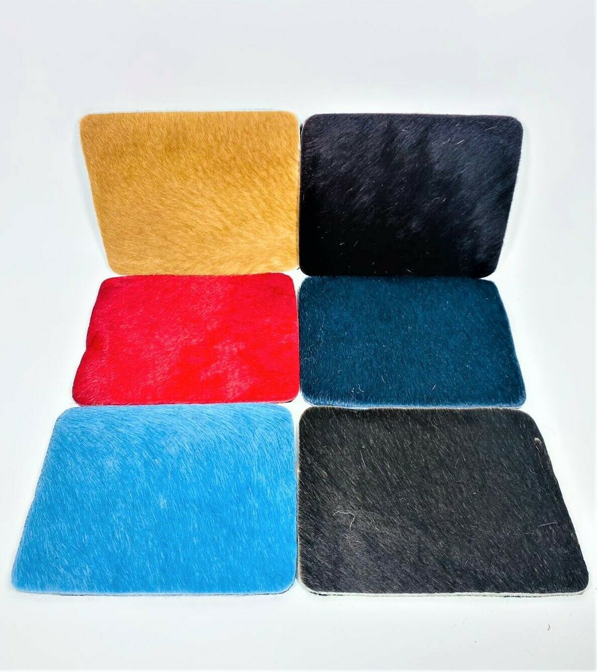 Lot De 6 Dessous pour Boissons En Assorti Premier Couleurs 5 &quot; x4 &quot; - $12.75