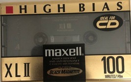 Maxell XLII 100 High Resonance Damping Audio Cassette Tape-Sealed-RARE-SHIP24HRS - £12.43 GBP